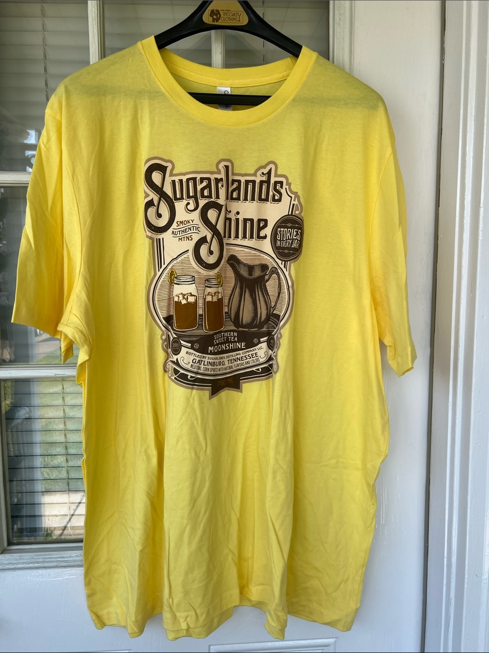 Yellow 'Sugarlands Shine' Graphic T-Shirt